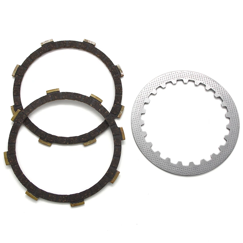 

Clutch Friction Disc Plate Kit For Yamaha JT1 JT1L JT2 JT2MX DT50 RD50 M/MX TY50M (2KO) Clutch Platees 131-16321-00/4EU-16321-00