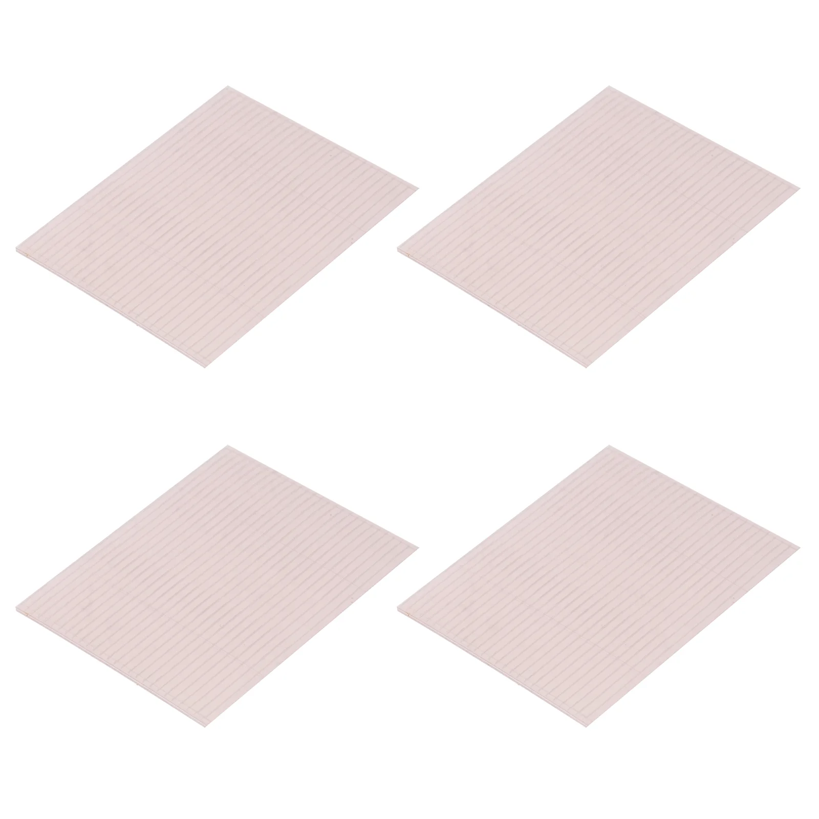 

4 Sheets/200pcs Ultra Invisible Double Sided Sticky Double Eyelid Tapes Stickers for Girls