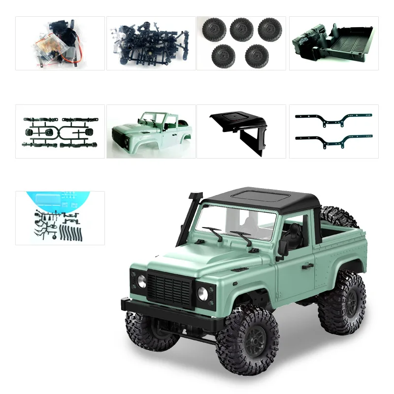 

1:12 Scale MN Model RTR Version WPL RC Car 2.4G 4WD RC Rock Crawler D90 D91 D90K D91K Pickup Remote Control Truck Toys