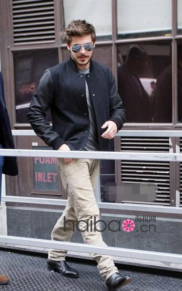 Мужское повседневное пальто из натуральной овечьей кожи с шерстяным кашемиром в