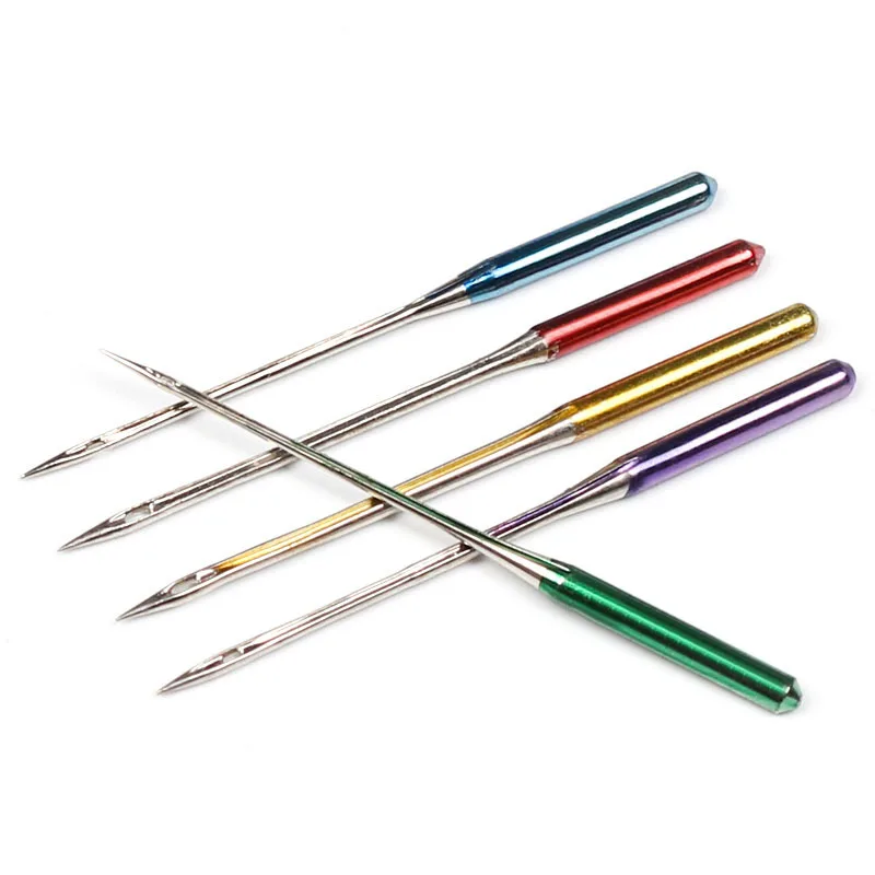 Швейные стрейч-шёлка машина анти-прыгающая игла эластичная ткань иголки