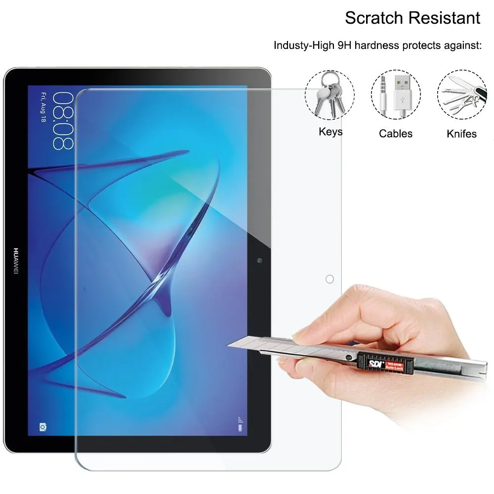 Защитное стекло для экрана закаленное Huawei MediaPad T3 10 AGS-L09 9 6 дюйма Honor Play Pad 2 защитная
