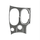 Декоративная панель переключения передач из углеродного волокна для Chevrolet Corvette C6 2005 2006 2007, аксессуары для интерьера