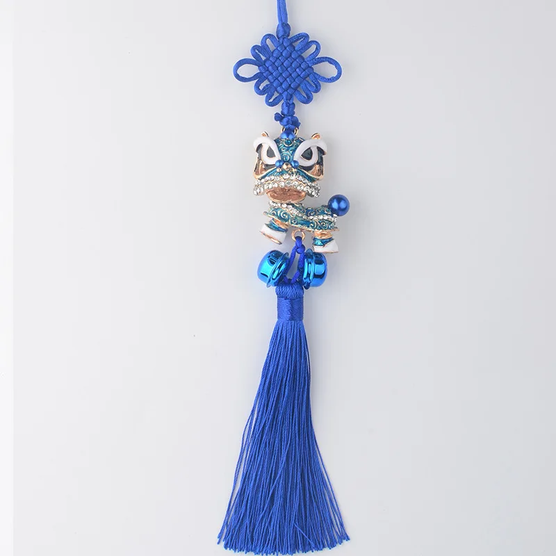 Брелок с изображением танцевальной головы льва в китайском стиле - купить по