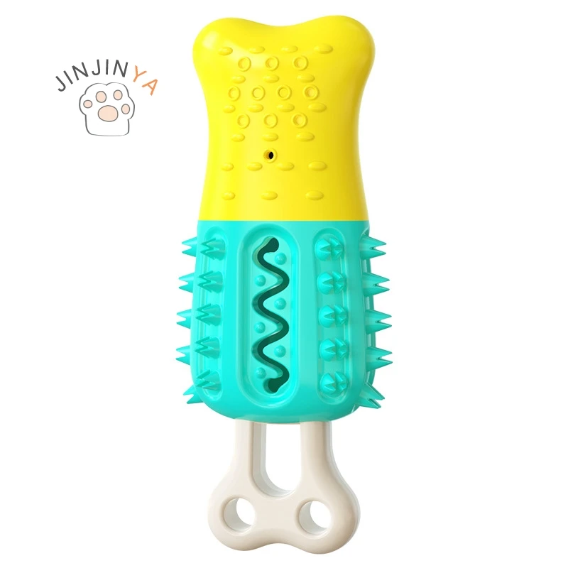

Dog Toys Pet Products Dog Grinding Stick Chewing Dog Toothbrush Multi-functional Dog Toys Cooling Thirst Grinding Teeth Cleaning