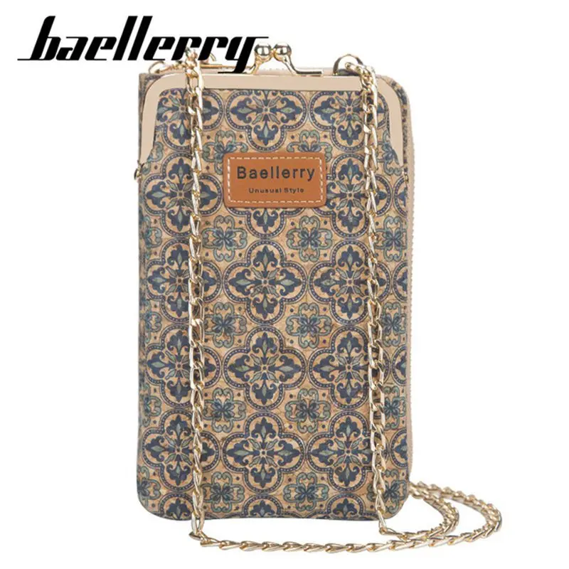 

New Women Wallet Brand Cell Phone Bags Big Card Holders Handbag Purse Clutch Multi-functional Chain Strap Messenger Shoulder Bag