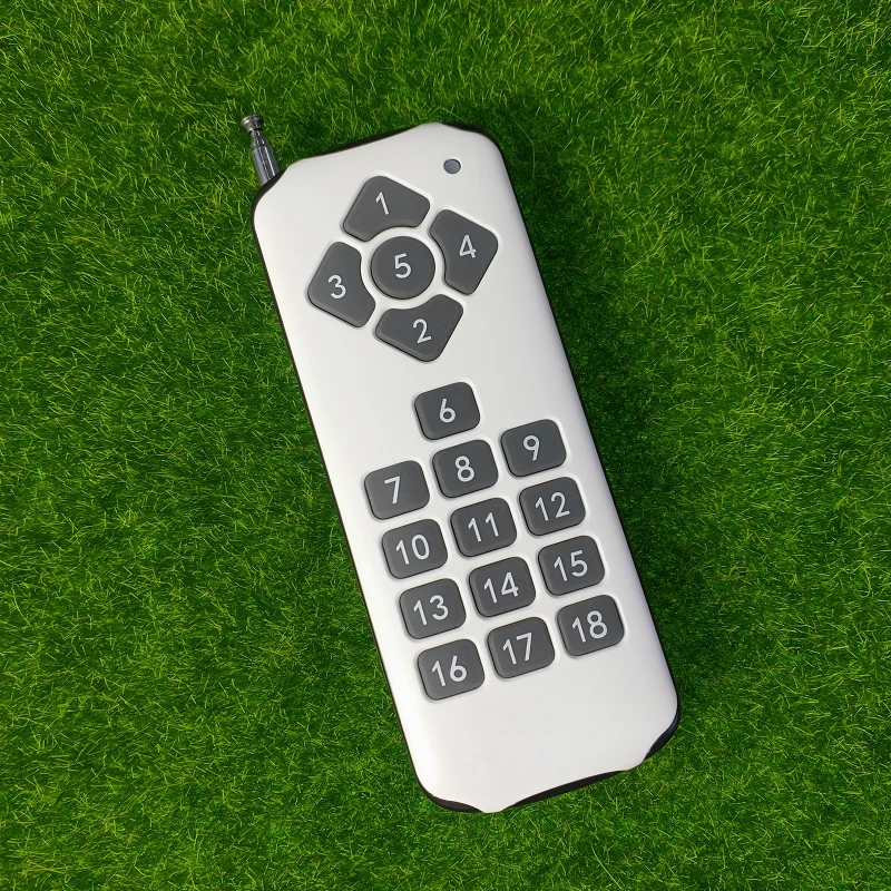 DC 12V 18CH RF Wireless Remote Control Switch System Transmitter + Receiver 315/433.92 MHZ | Электроника