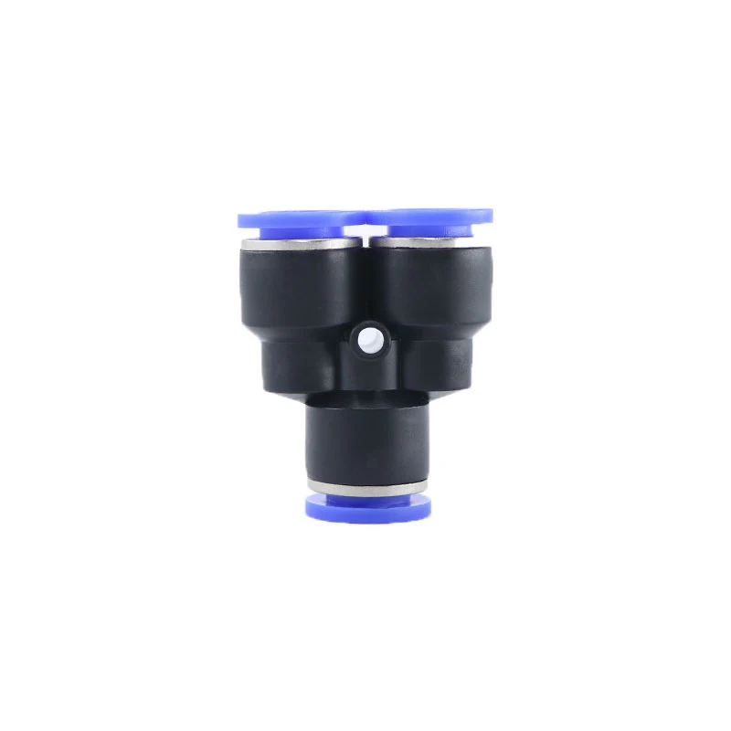 1 шт. Пневматический фитинг разъем типа Y 3-полосная тройник быстрая пуш-ап в