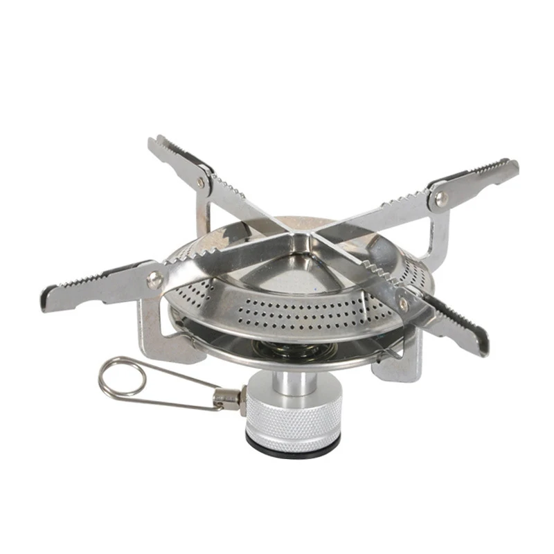 

Outdoor portable foldable stove furnace head disk furnace head camping picnic furnace head power easy to carry stove