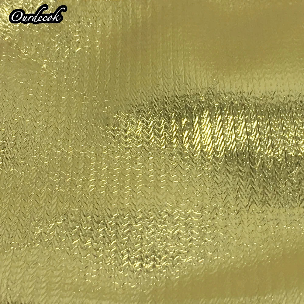 100 pcs серебряные золотые Цвет подарочные пакеты металлической фольги шнурок