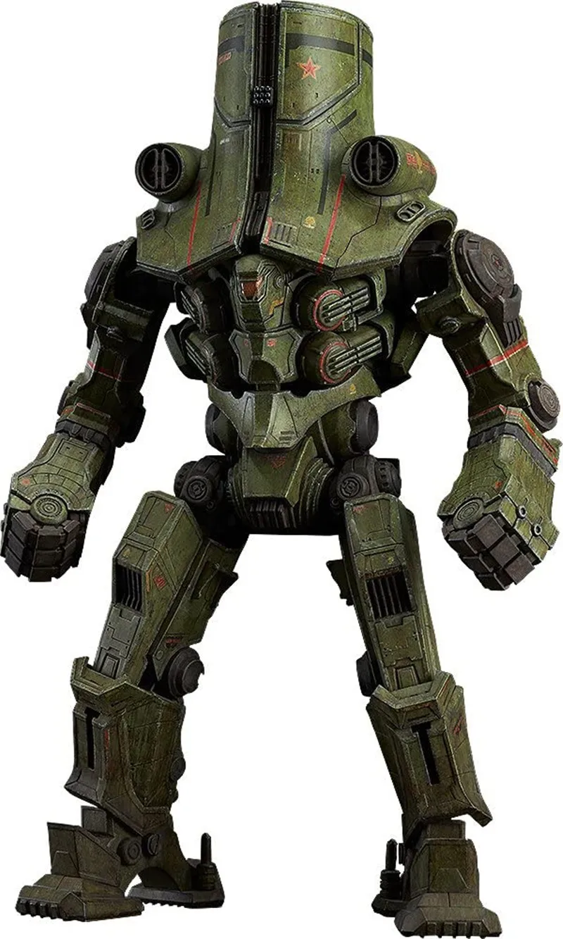 BANDAI 18 см модель ручной Тихоокеанский обод Cherno Alpha con luces LED фигурка из стали детская