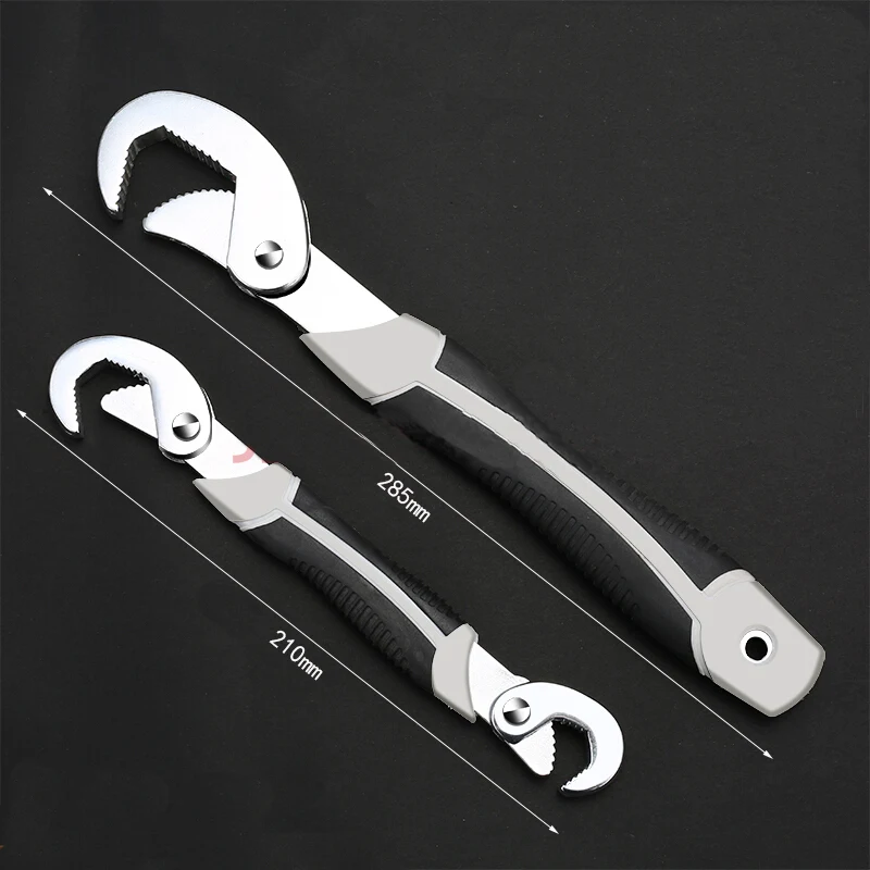 2PC 6-32mm Multi-function ratchet wrench Universal Wrench Adjustable Hand Tools set Oil Filter Spanner Pipe Home Repair Key | Инструменты