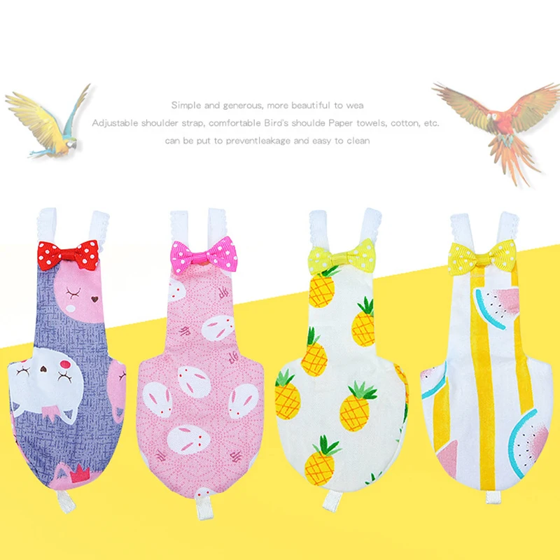 Детский подгузник для попугаев таратиков голубей костюм полета одежда среднего