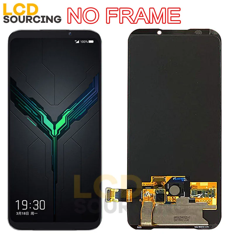 6,3" для Xiaomi Black Shark 2 PRO DLT-A0 ЖК-дисплей кодирующий преобразователь сенсорного экрана в сборе для Black Shark 3 замена