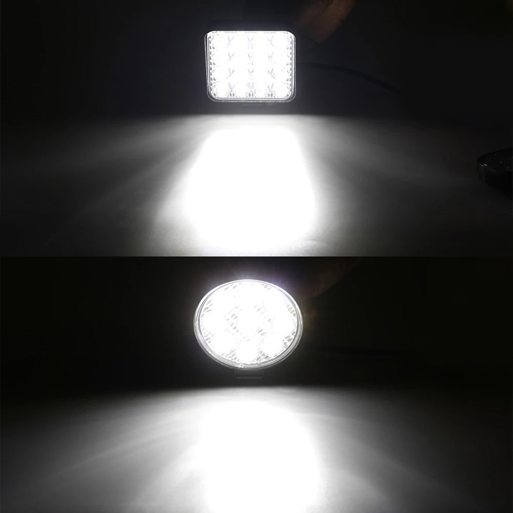 

NLpearl 12V 24V LED Light Bar/Work Light 42W 48W Spotlight LED Light Bar for Offroad Boat Lada Niva SUV 4x4 Atv Car LED Lightbar