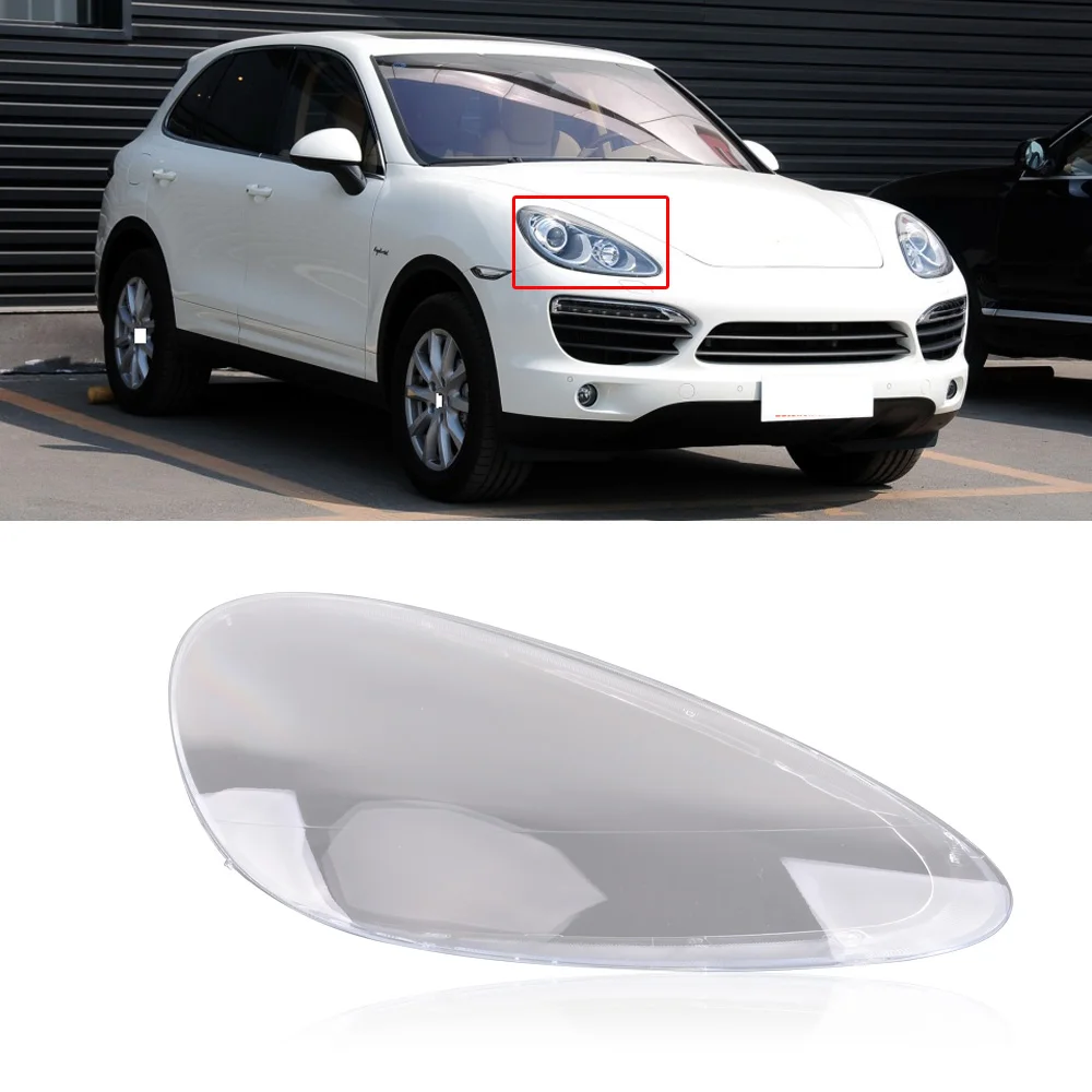 CAPQX 1 шт. для Porsche Cayenne 2010 2014 передний налобный фонарь абажур водонепроницаемый