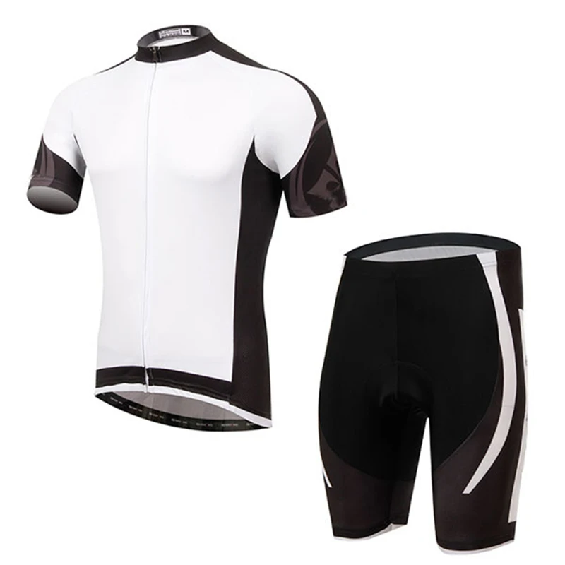 

2021 White Spanish Cycling Team Jersey Suit Men's Cycling Jersey Road Race Bicycle Set Bicycle Bib Mountain Bike