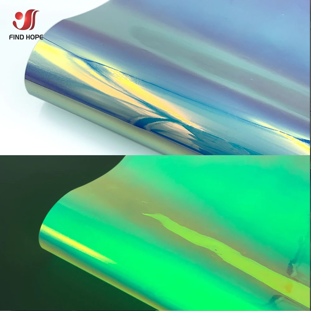 Светится в темноте теплопроводная поливинилхлоридная гладить на футболках