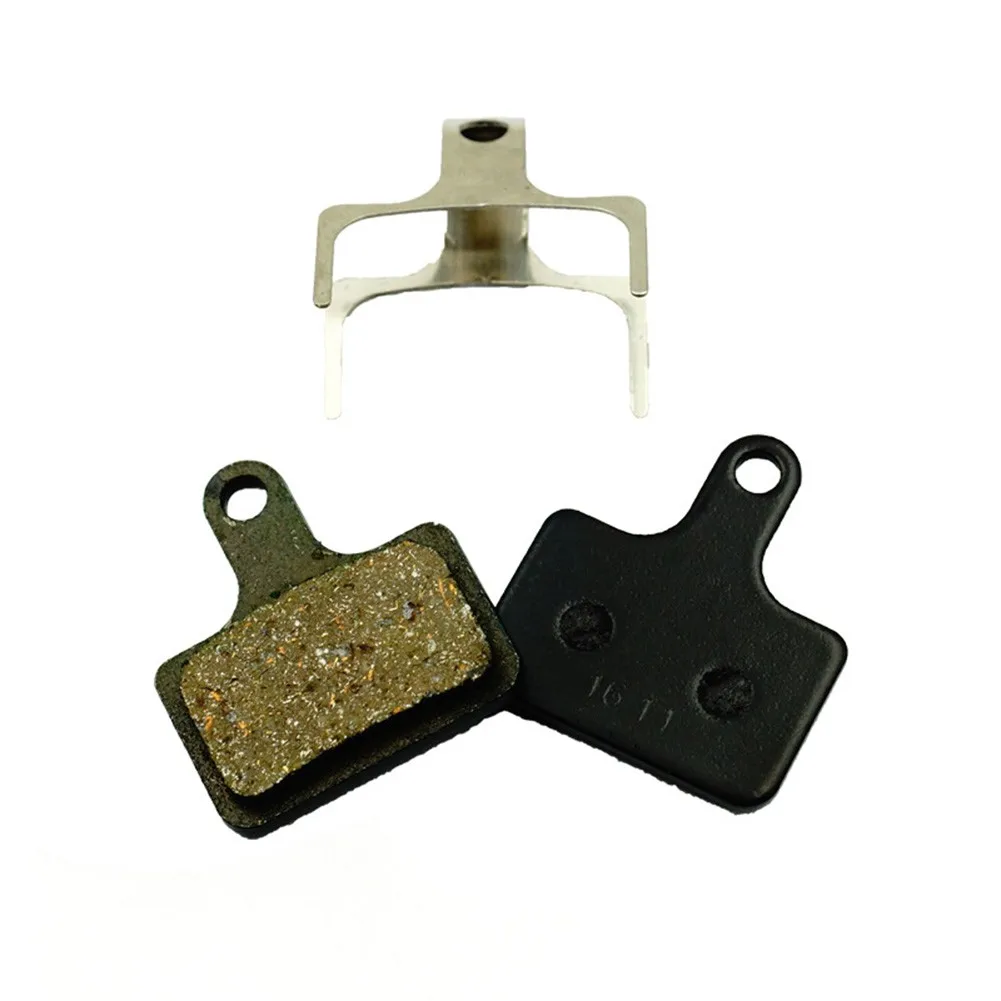 

2 Pairs MTB Bike Semi Metal Resin Disc Brake Pads For -Shimano BR RS305 RS505 Resin Metal Brake Pads Cycling Accessories