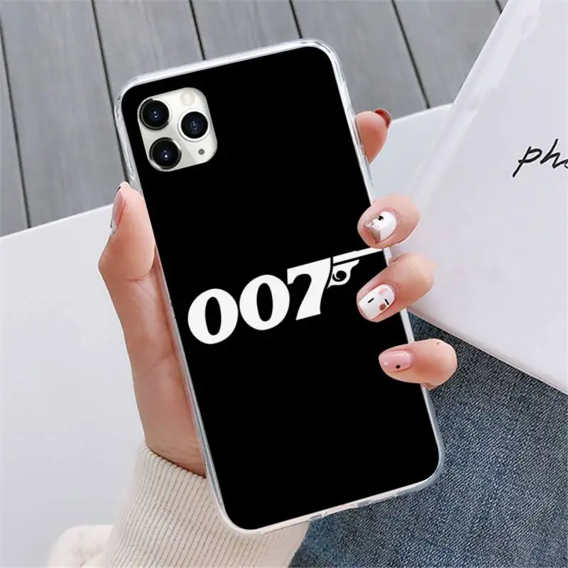 

James bond 007 Phone Case For iphone 12 5 5s 5c se 6 6s 7 8 plus x xs xr 11 pro max mini