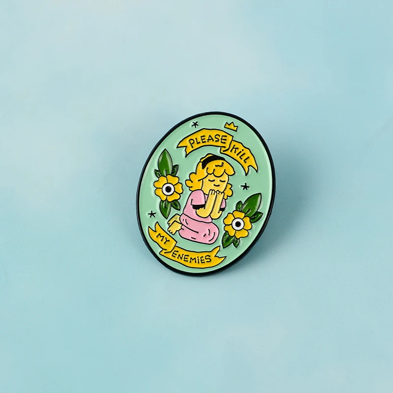 

Quote Pins Collection Feminist Girl Power Kindness Wine Lover Inspirational Lovely Enamel Pin Badges Brooches