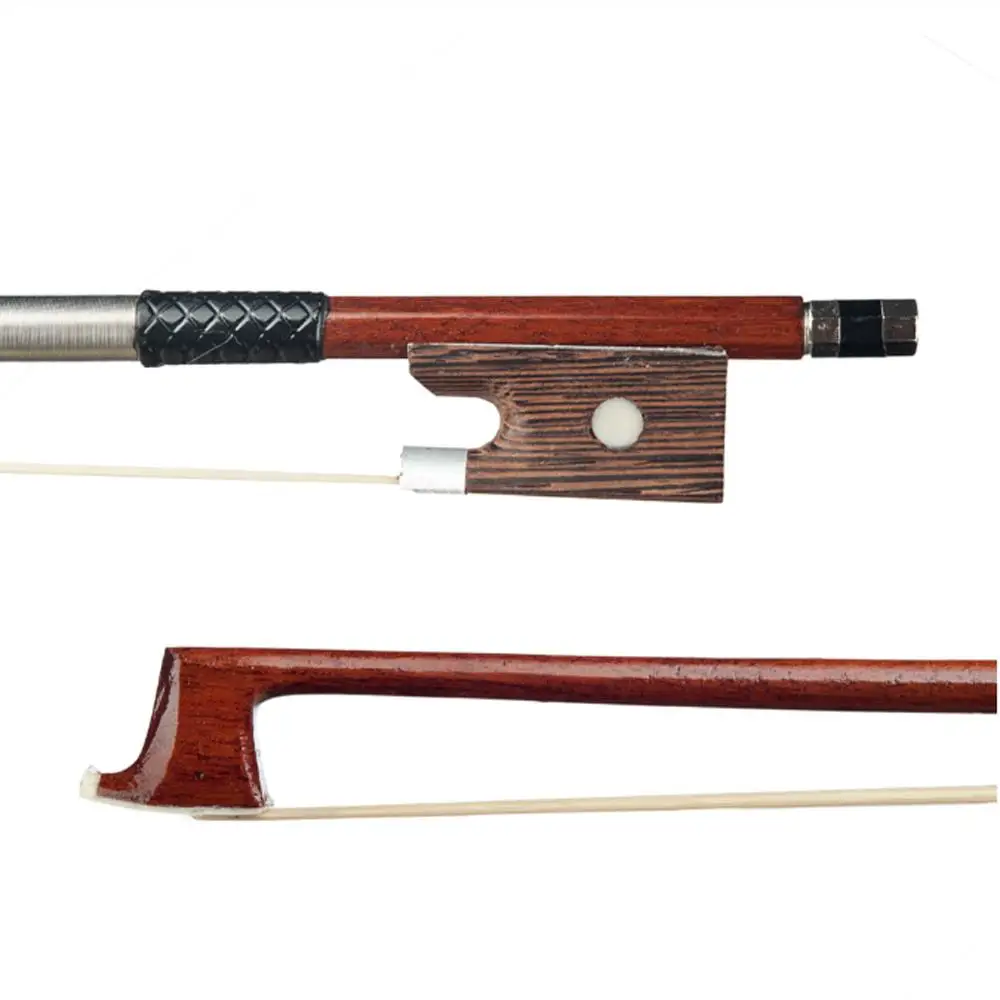 Portable 1/4 1/8 Playing Violin Bow Octagonal Bow Musical Instruments Practice For Beginner Violin Accessories