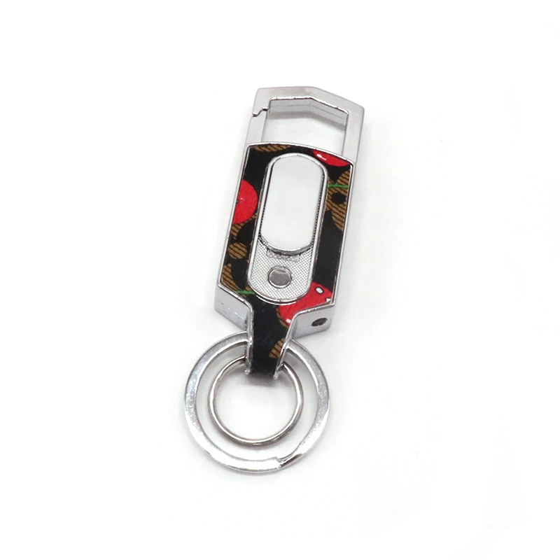 one pcs Сенсорная горка Зажигалка USB Электронная зарядка беспламенная Дымчатая перезаряжаемая сигарета наружная ветрозащитная портативная Kaychain Ligther - Цвет: one pcs