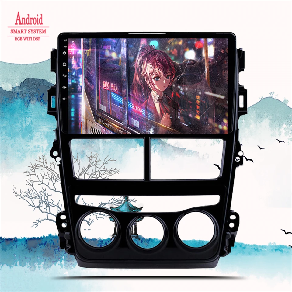 

Multimedia Player Android 12 For Toyota Yaris Vios 2017 2018 2019 2020 Auto Car Radio Navigation GPS 2din DVD Head Unit Cassette