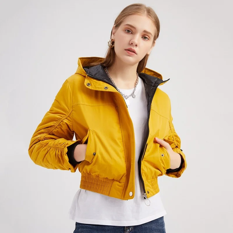 

bomber jackets women fashion outwear Warm Zipper Pockets Winter Coat chaqueta mujer casaco quente feminino veste chaude femmes