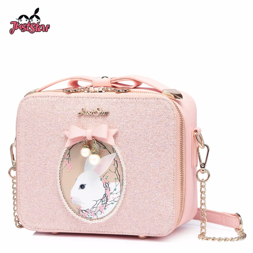 Сумка мессенджер JUST STAR женская из искусственной кожи с рисунком мультяшного