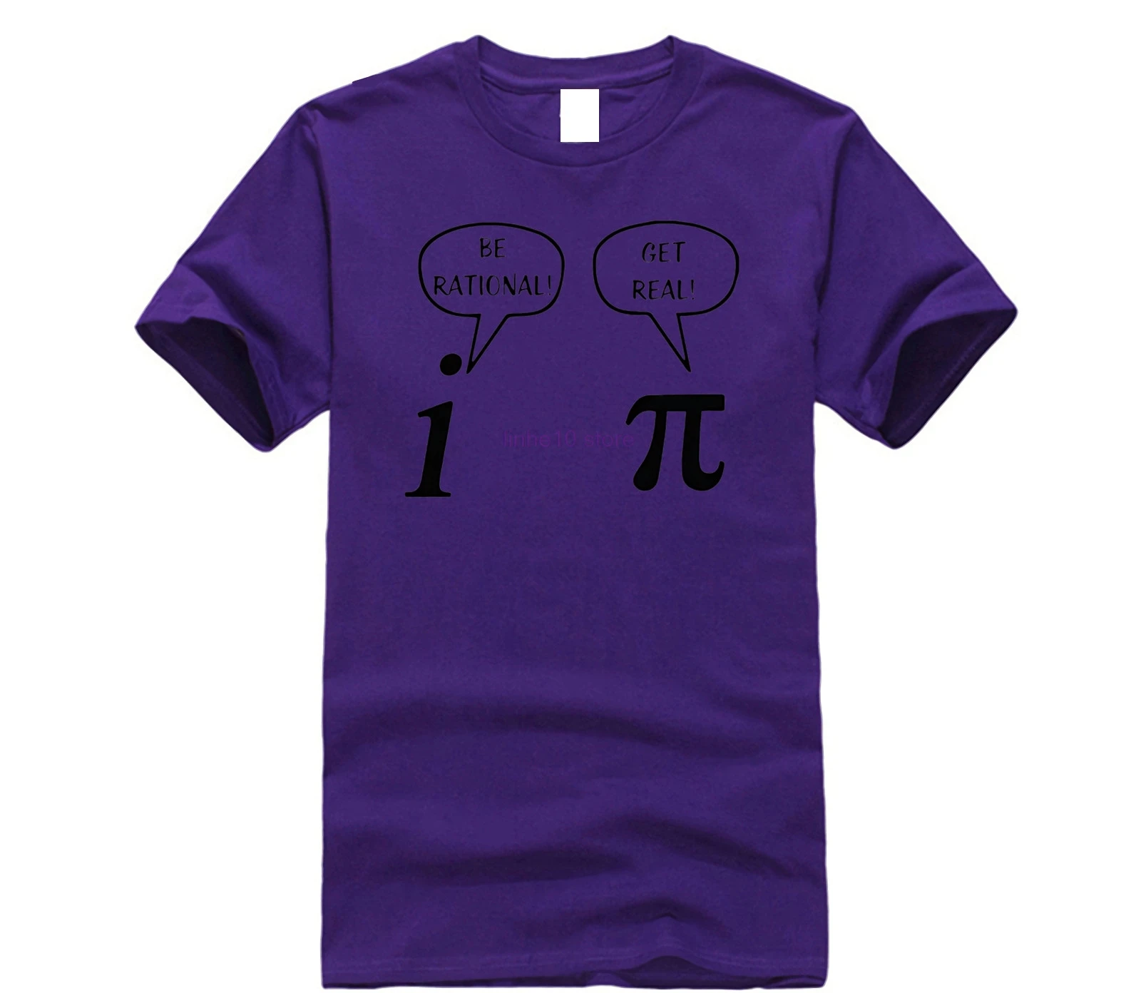 Летний стиль будьте рациональны реальны! Футболка с надписью Maths Science Geeky Funny Joke Pun