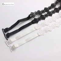 women elastic bra strap bra accessories floral lace bra strap anti slip adjustable blts shoulder straps for bridal wedding