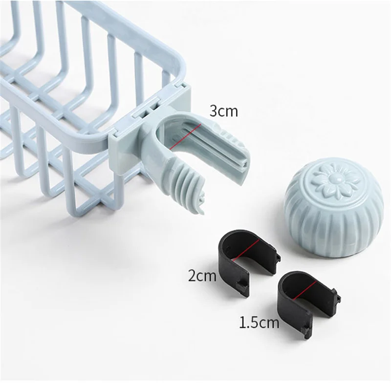 

Kitchen Sink Storage Rack Faucet Organizer Basket Sponge Soap Cloth Rag Drain Rack Bathroom Shampoo Holder Shelf Drainer Shelves