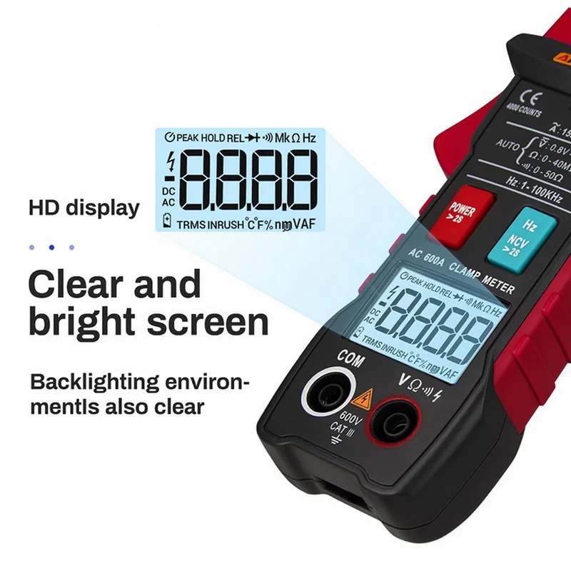 Цифровой мультиметр ST203 с ЖК дисплеем измеритель напряжения