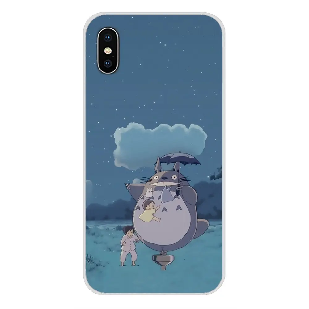Аксессуары чехлы для телефонов Huawei Y5 Y6 Y7 Y9 Prime Pro GR3 GR5 2017 2018 2019 Y3II Y5II Y6II Cute Totoro |