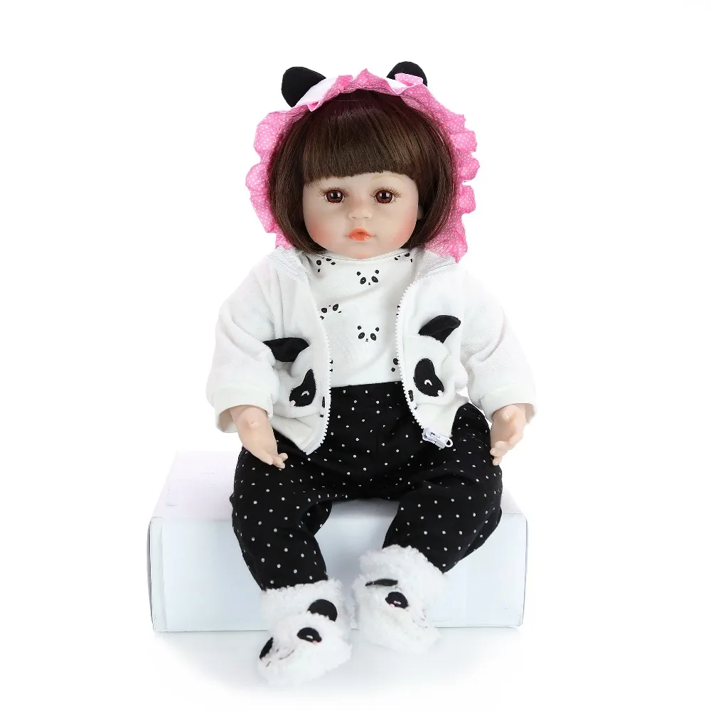 60cm Soft Silicone Reborn Baby Dolls Lifelike 24 Inch bebes Menina Princess Girl Doll Children Birthday Gifts | Игрушки и хобби