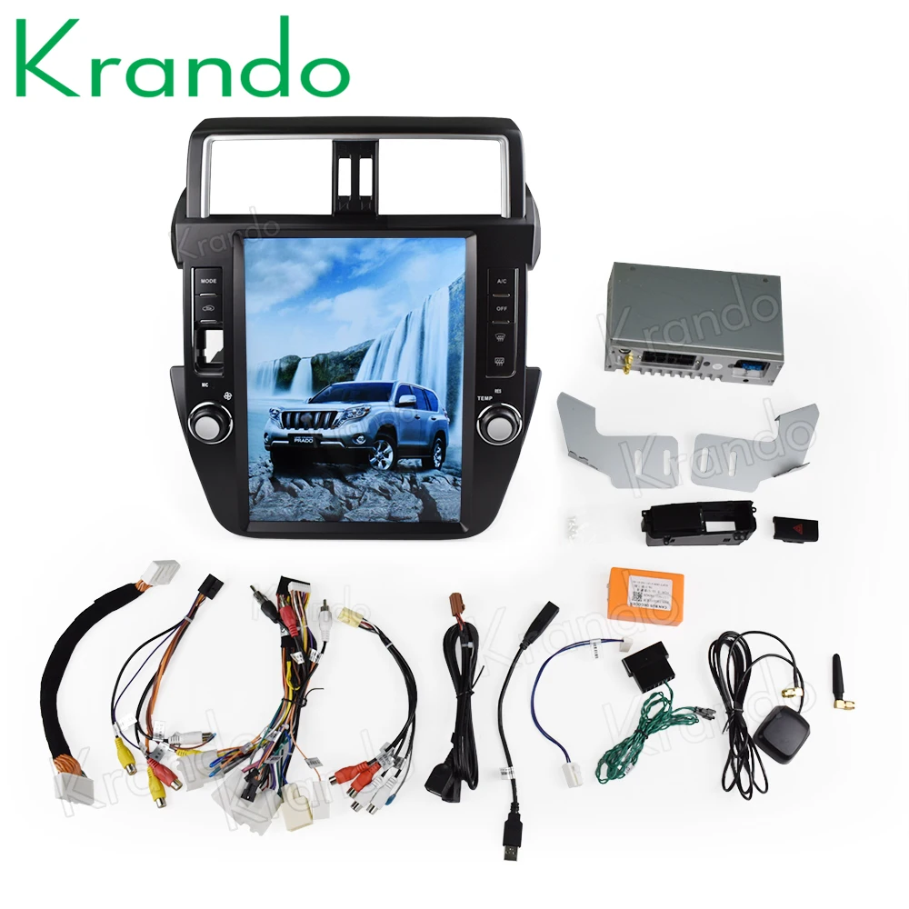 Krando Android 8 1 12 &quotТесла вертикальный экран Автомобильная навигационная система GPS