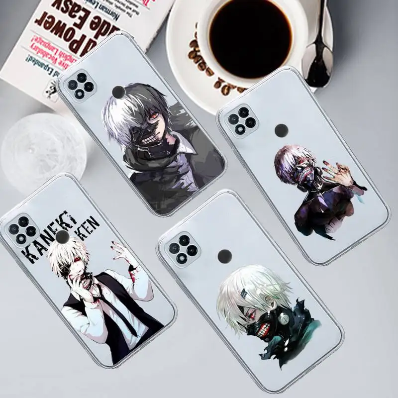 

Japan Anime Tokyo Ghoul Phone Case Transparent for Xiaomi redmi note 5 7 8 9 10 11 t S A lite pro high quality funda