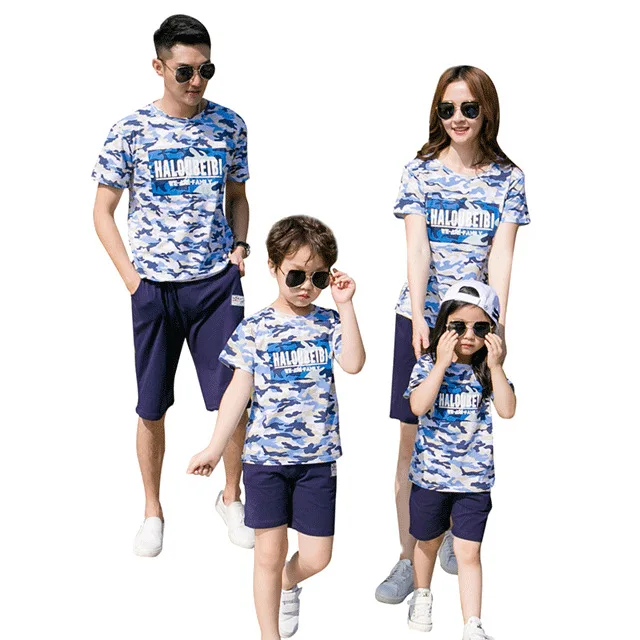 Костюм Камуфляжный для семейных и детских пар | Мать ребенок