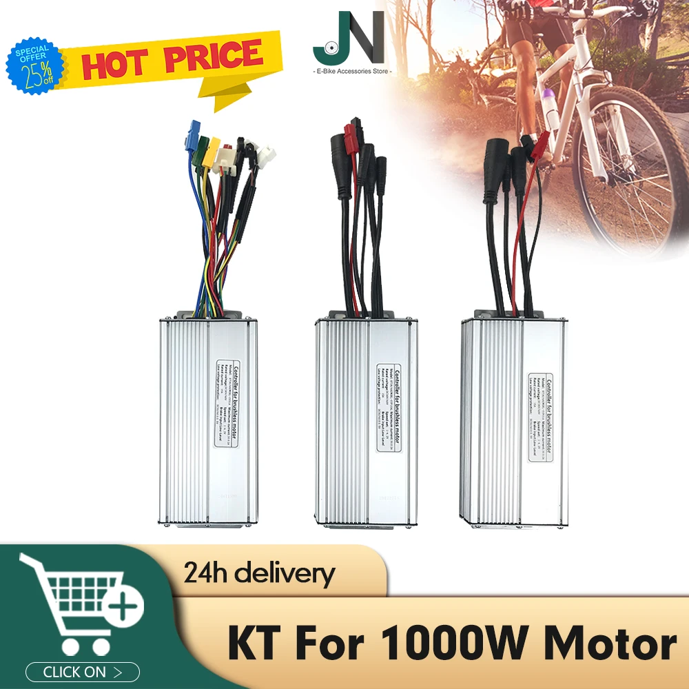 Ebike KT 30A Controller 36V 48V 1000W Used For Electric Bicycle Conversion kit