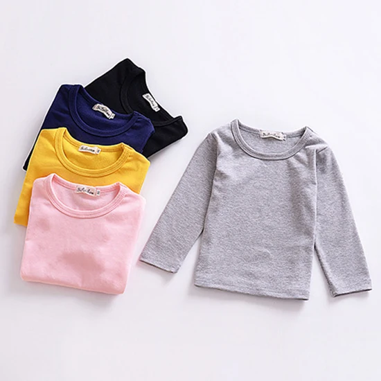 Детская рубашка с длинным рукавом топы Осенняя детская одежда хлопковая милые