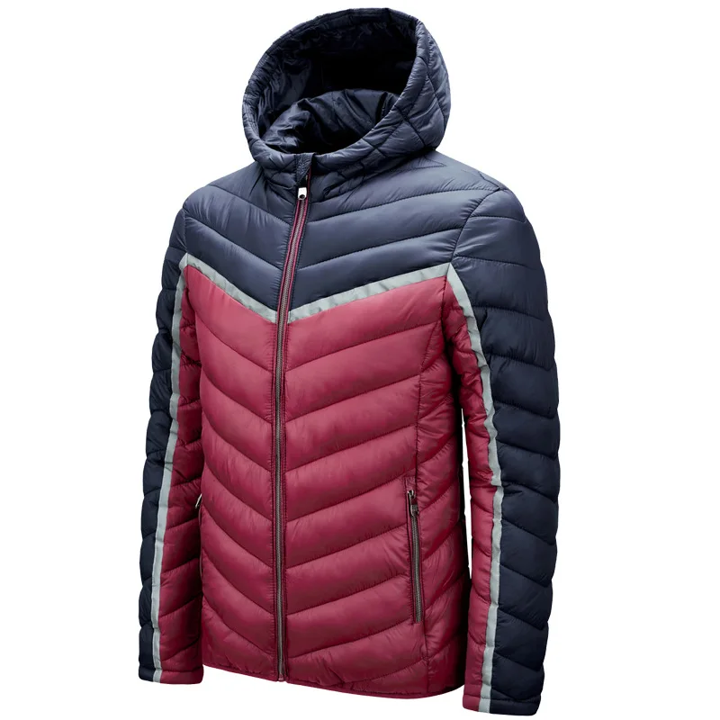 FOCUSFIT Winter Men Down Coat 2021 Coat Ultralight Sleeveless Puffer Vest Zipper Jacket Ultra Thin Warm Lightweight Down Jacket