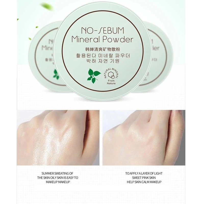 Натуральная пудра естественного цвета профессиональная для лица контроль масла