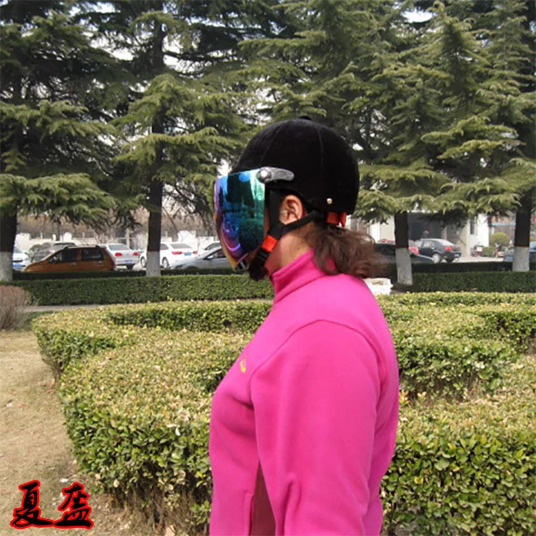 Регулируемый шлем для верховой езды шлемы мужчин и женщин мотоцикла