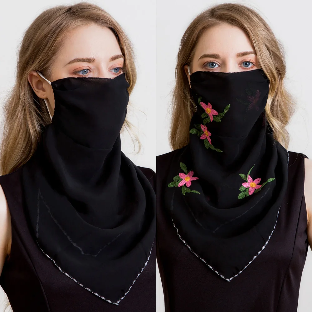 2020 модная маска от солнца защита шеи тонкое летнее дышащее покрытие шарфа