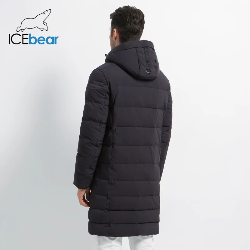 ICEbear 2019 новая зимняя куртка ветрозащитная мужская хлопковая модная парка