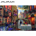 Набор для рисования по номерам на холсте Венецианский пейзаж, украшение для дома, гостиной, коридора, Постер без рамки, уникальный подарок