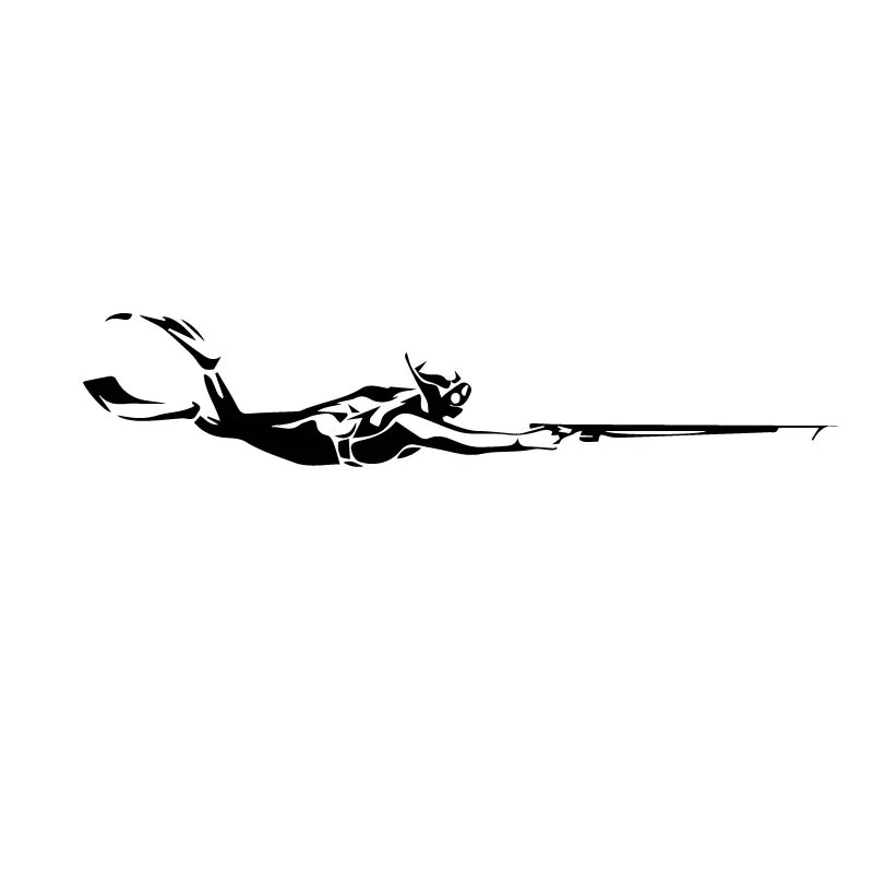 

Fashion Brave Diving Adventure and Personality Car Sticker Automobiles Exterior Accessories Vinyl Decal for Toyota Honda Lada Vw