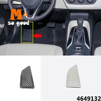 interior styling accessories sticker shell trim stainless steel 2019 2020 for toyota corolla e210 internal car rest pedal cover