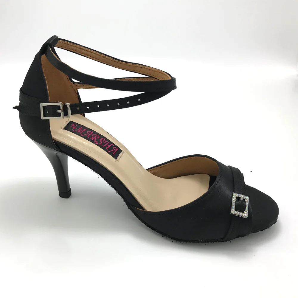 Туфли женские для латиноамериканских танцев на каблуке 7 5 см|Обувь танцев| |